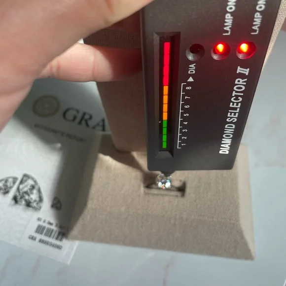 ❗️SOLD❗️3 CT Moissanite Ring - Picture 4 of 7